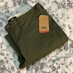 Vans Men’s Chino/Khaki Pants 34” (Olive Green)
